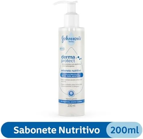 Sabonete Nutritivo Derma Protect JOHNSON'S® Baby 200mL