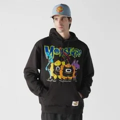 Moletom New Era Canguru Fechado Space Jam Preto