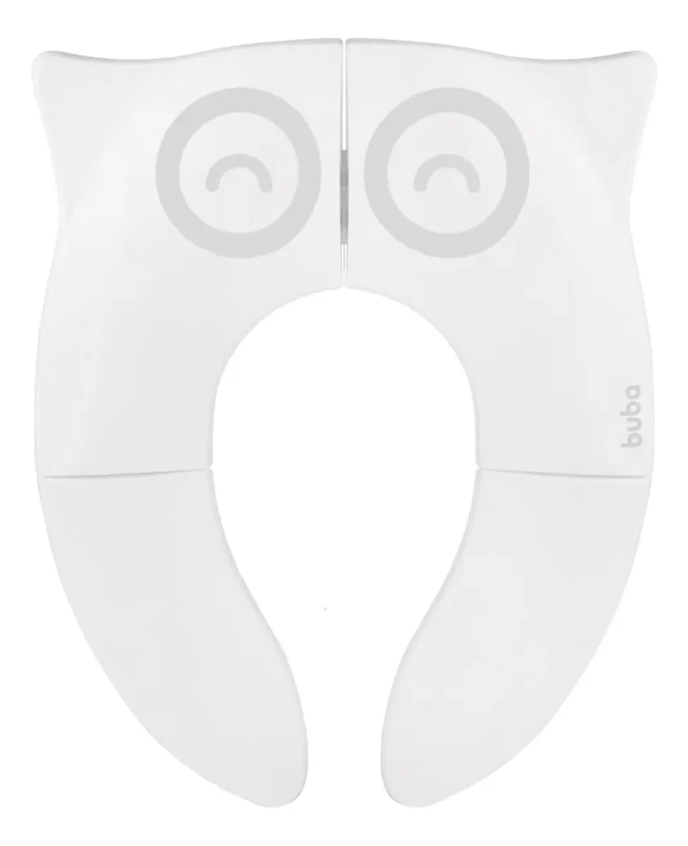 Redutor De Assento Portátil Buba Dobrável Infantil Viagem Cor Branco