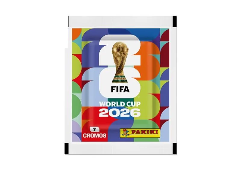 Envelope de figurinhas 7 Unidades Copa do Mundo 2026