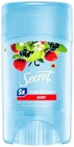 Secret Desodorante Antitranspirante em Gel Berry, Frutas Vermelhas 45g