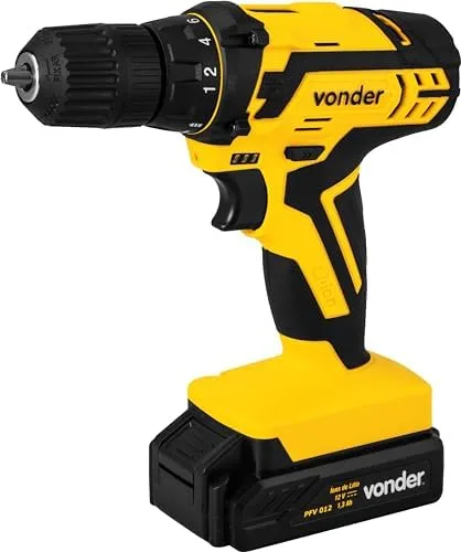 Parafusadeira e Furadeira Vonder 12 V
