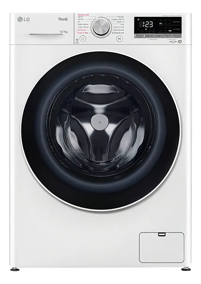 Lava E Seca LG Smart Vc4 12kg Branca Com Inteligência Artifi Cor Branco