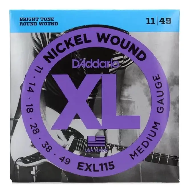 Exl115 Jogo De Cordas Daddario Guitarra 011 Nickel Original