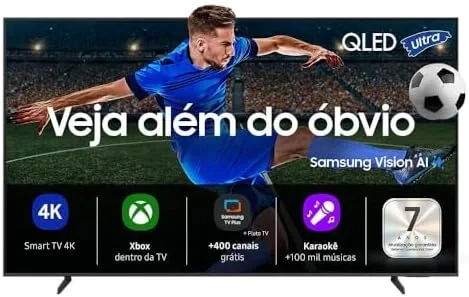Samsung Combo Vision AI TV 55" QLED Ultra 4K QEF1 + Soundbar Samsung HW-B400F