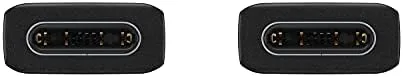 Samsung Cabo USB tipo C EP-DA705BBEGWW para USB tipo C, 1 m, 60 W, preto