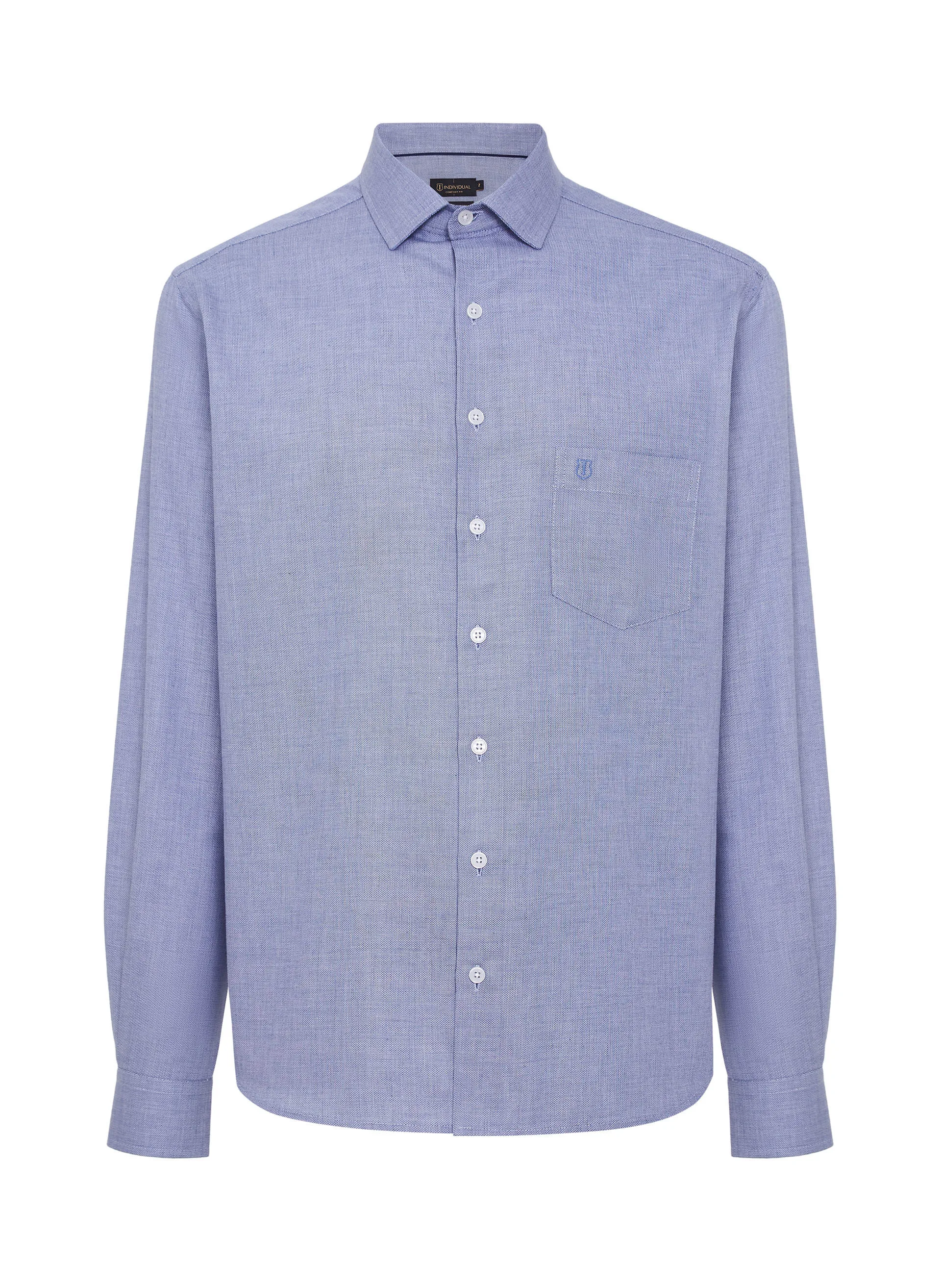 Camisa Comfort Fit Maquinetada Chevro Masculina Individual