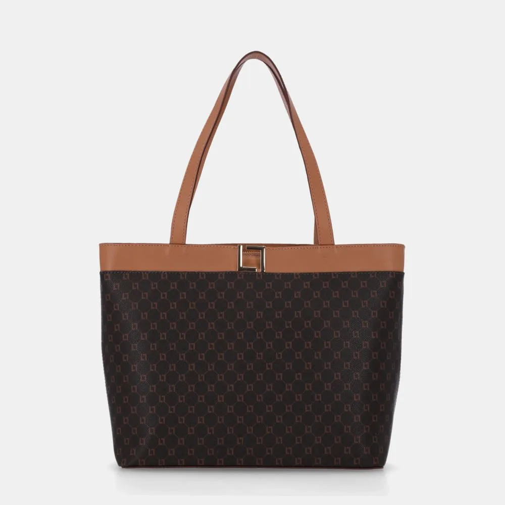Bolsa Shopping Grande Monograma Ll Mocca - 2000770