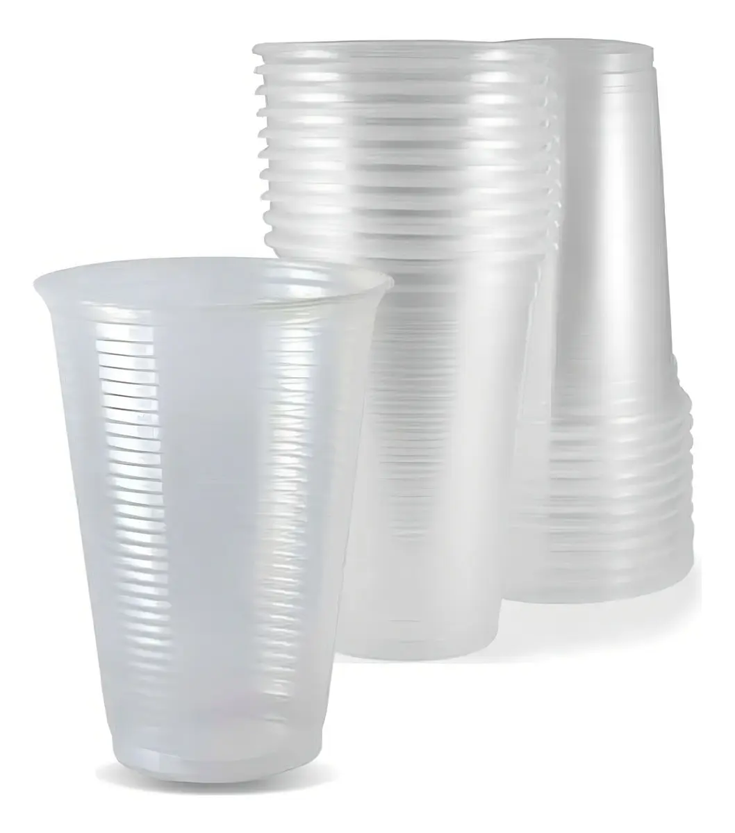 Copo Plástico Descartável Para Água 200ml - 500 Unidades Cor Transparente Yozi