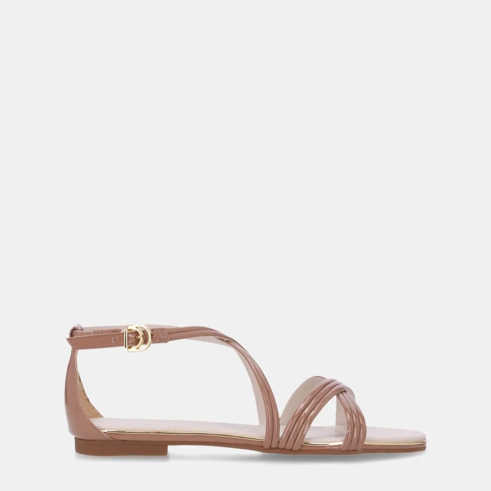 Sandália Rasteira Verona Mousse - 54870072