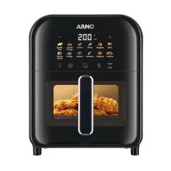 Fritadeira Air Fryer Arno Easy Fry Turbo 6L Preta AFI6