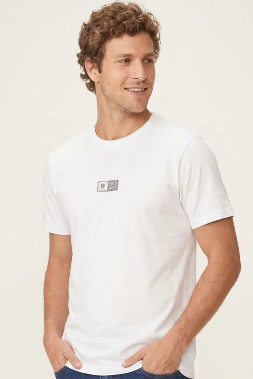 Camiseta Masculina Leve e Confortável Polo Wear Azul Escuro
