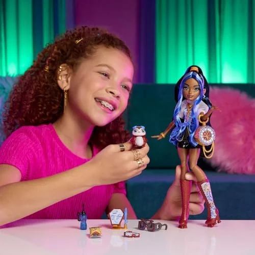 Monster High Boneca Look Monstruoso Robecca 4Y+