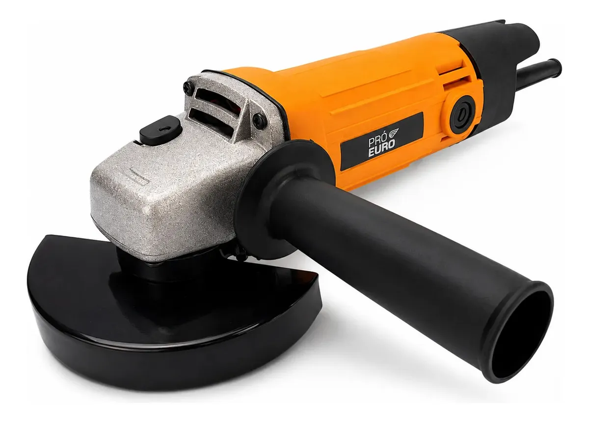 Esmerilhadeira Lixadeira Angular 720w Profissional Pró Euro Laranja 127v
