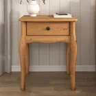 Mesa De Cabeceira Provençal 1 Gaveta Telescopica Freijo Leone