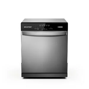 Lava-Louças Compacta Brastemp 8 Serviços Inox 110V BLF08BS