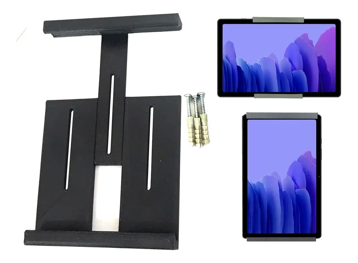Suporte Para Fixar Na Parede Painel iPad Tablet Apple Samsung Universal New