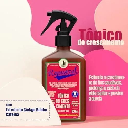 Kit Rapunzel (Shampoo + Tônico + Milk Spray) - Lola From Rio