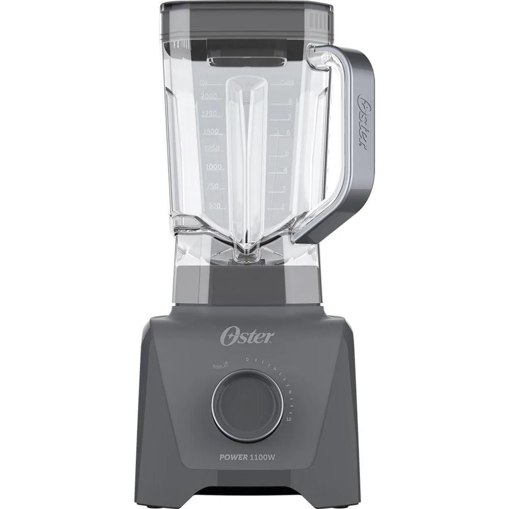 Liquidificador Oster OLIQ606 Full 1100W Cinza 3,2L 127V