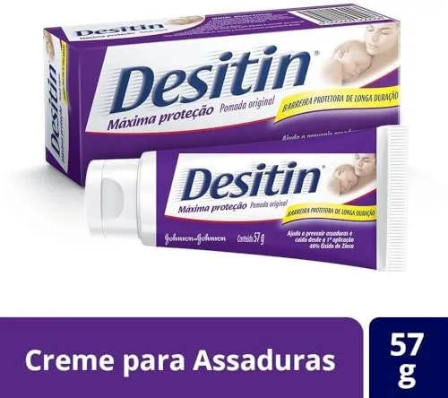 Desitin Creme Preventivo de Assaduras Máxima Proteção, 57g