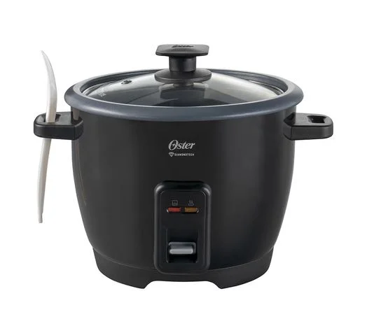 Panela Elétrica de Arroz DiamondTech 1,2L Oster Black