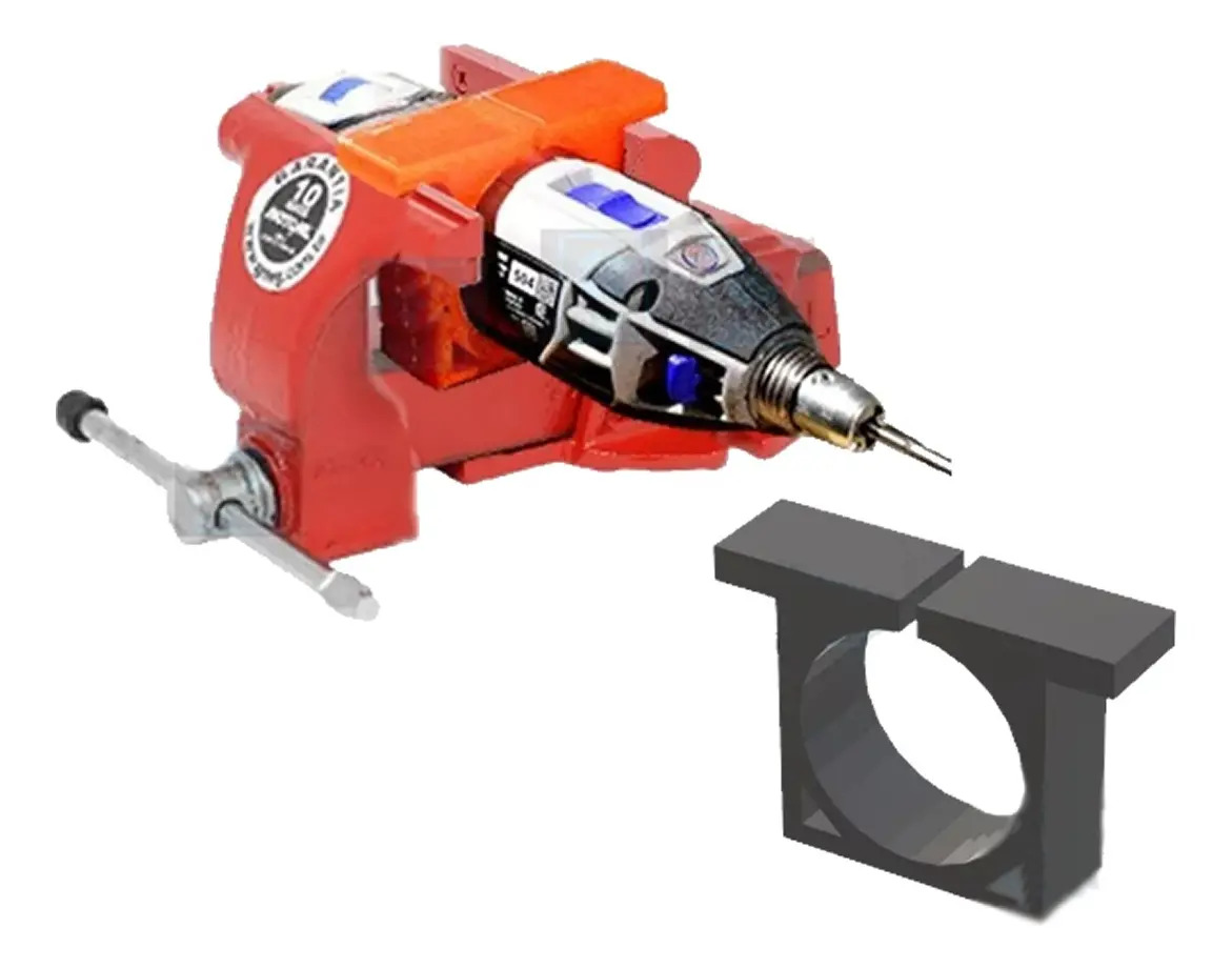 Adaptador Micro Retifica Dremel Bosch Mondial Morsa