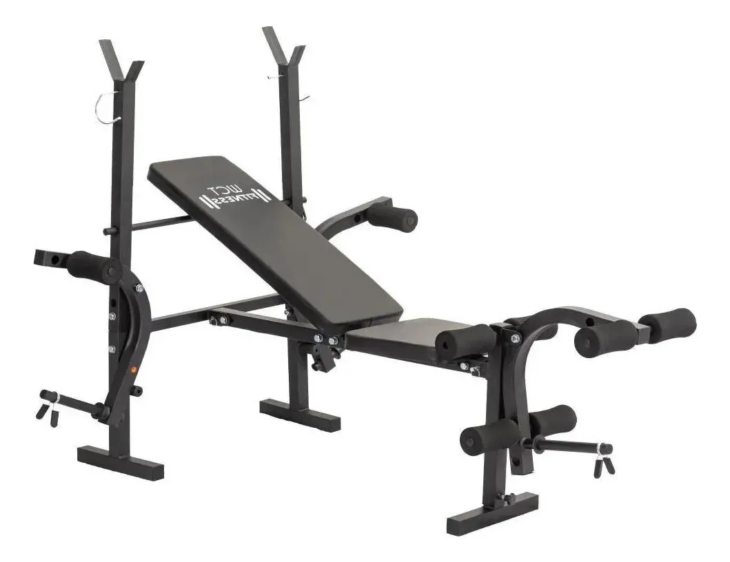 Banco De Supino Aparelho De Musculação Academia Em Casa Ginástica Wct Fitness