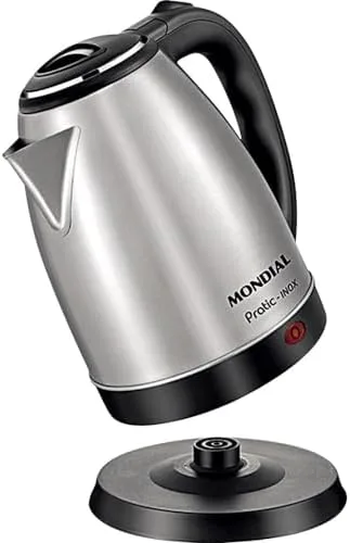 Chaleira Elétrica Mondial CE-06 Pratic Inox 110V