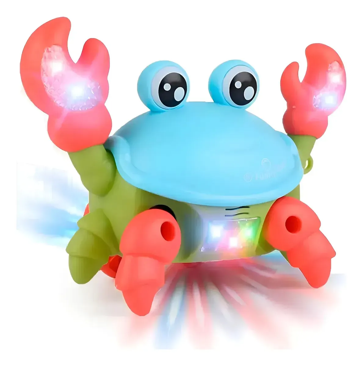 Caranguejo Fujão Bebê Brinquedo Interativo Infantil Musica