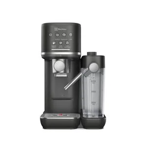 Cafeteira Espresso Electrolux Cápsula, Pó e Sache Experience Vaporizador de Leite Preta (ECM70)