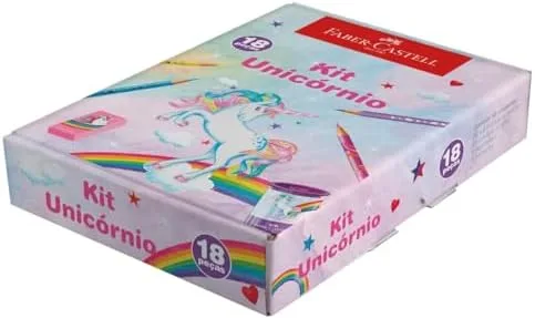 Kit Unicórnio, 370516, Faber-Castell, 18 peças, *Edição Limitada*