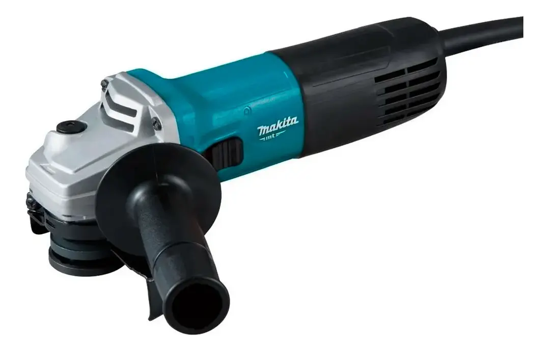 Esmerilhadeira Angular 4.1/2 850 Watts M9510b Makita 22ov Azul-turquesa 127v 50 Hz/60 Hz