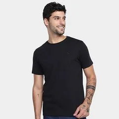 Camiseta Hering World Com Bordado Masculina