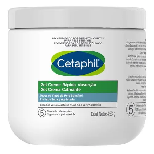 Gel Creme Cetaphil Rápida Absorção - 453g
