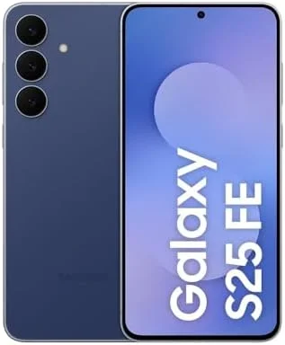 Celular Samsung Galaxy S25 FE 5G, 128GB, 8GB, Câmera Tripla - Azul Marinho