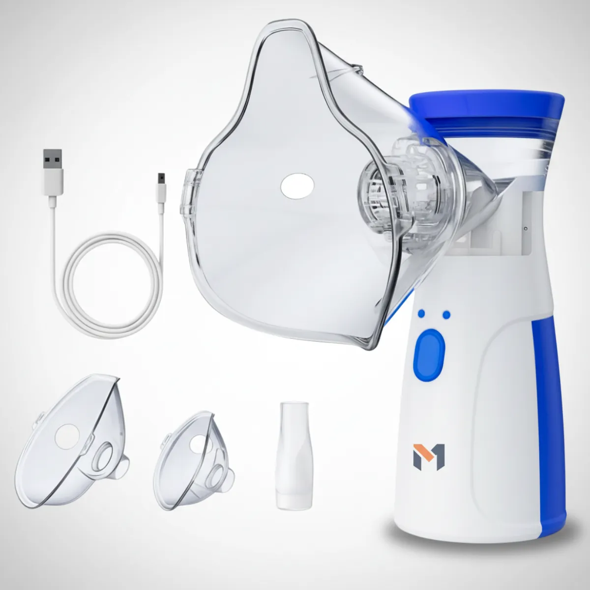 Nebulizador Inalador Portatil Ultrassonico Silencioso Bivolt