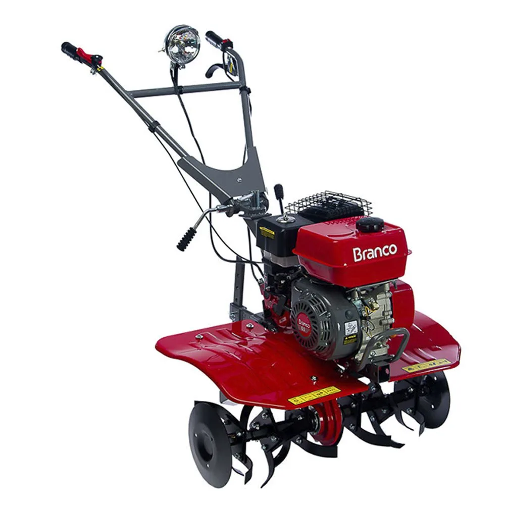Motocultivador Tratorito à Gasolina 6,5CV Partida Manual BTTG6.5 BRANCO-90312723