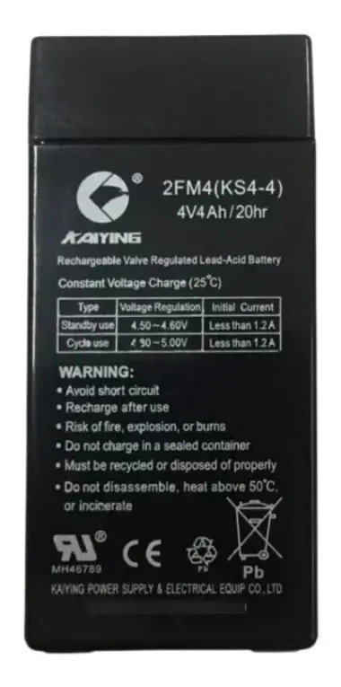 Bateria 02 X 4v X 4ah Balança Importada E Elgin Dp 15