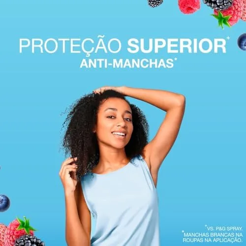Secret Desodorante Antitranspirante em Gel Berry, Frutas Vermelhas 45g
