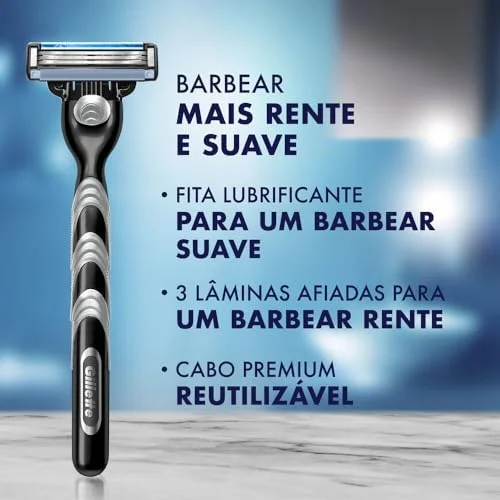 Gillette Mach3 - Refil Para Barbear, 16 Unidades