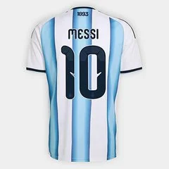 Camisa Seleção Argentina Away 2026 Nº10 Messi Torcedor Adidas Originals Masculina
