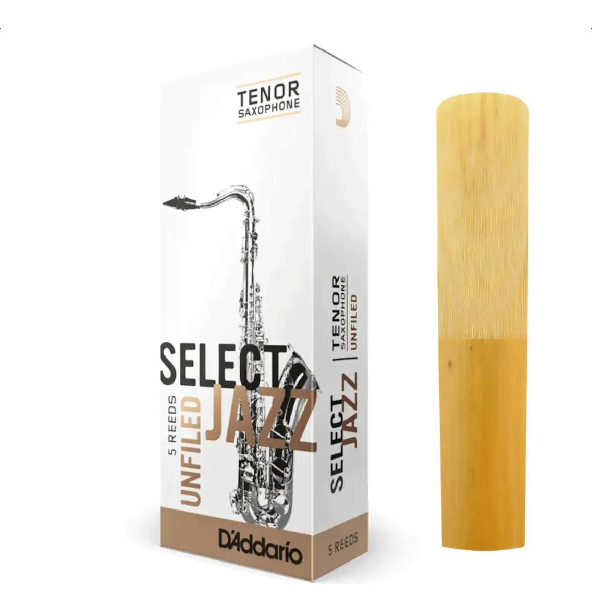 Palheta Sax Tenor Select Jazz Rico 1 Unidade Escolha Numero