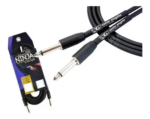 Cabo P10 X P10 Santo Angelo Ninja Guitarra Violão Etc 4.57m