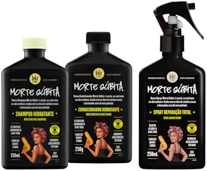 Kit Morte Súbita (Shampoo + Condicionador + Spray Reparaçao) - Lola From Rio