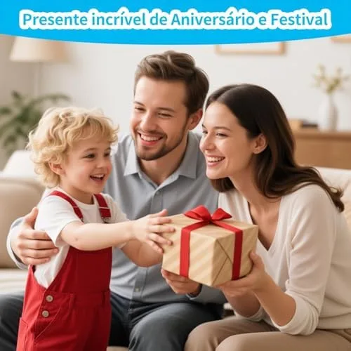 Conjunto de Brinquedos Magnéticos de 60 Peças, Blocos de Construção 3D para Meninos e Meninas, Blocos Magnéticos Infantis, Jogo Educativo de Peças Magnéticas, Brinquedos Educativos a partir de 3 Anos