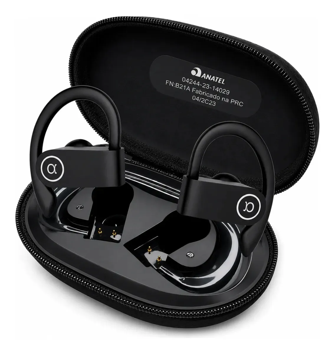Fone De Ouvido Bluetooth Esportivo Sem Fio Bluetooth 5.4 IPX5 Com Microfone 45h De Bateria Gancho Ergonômico Para Corrida Academia Caminhada Treino Cowin