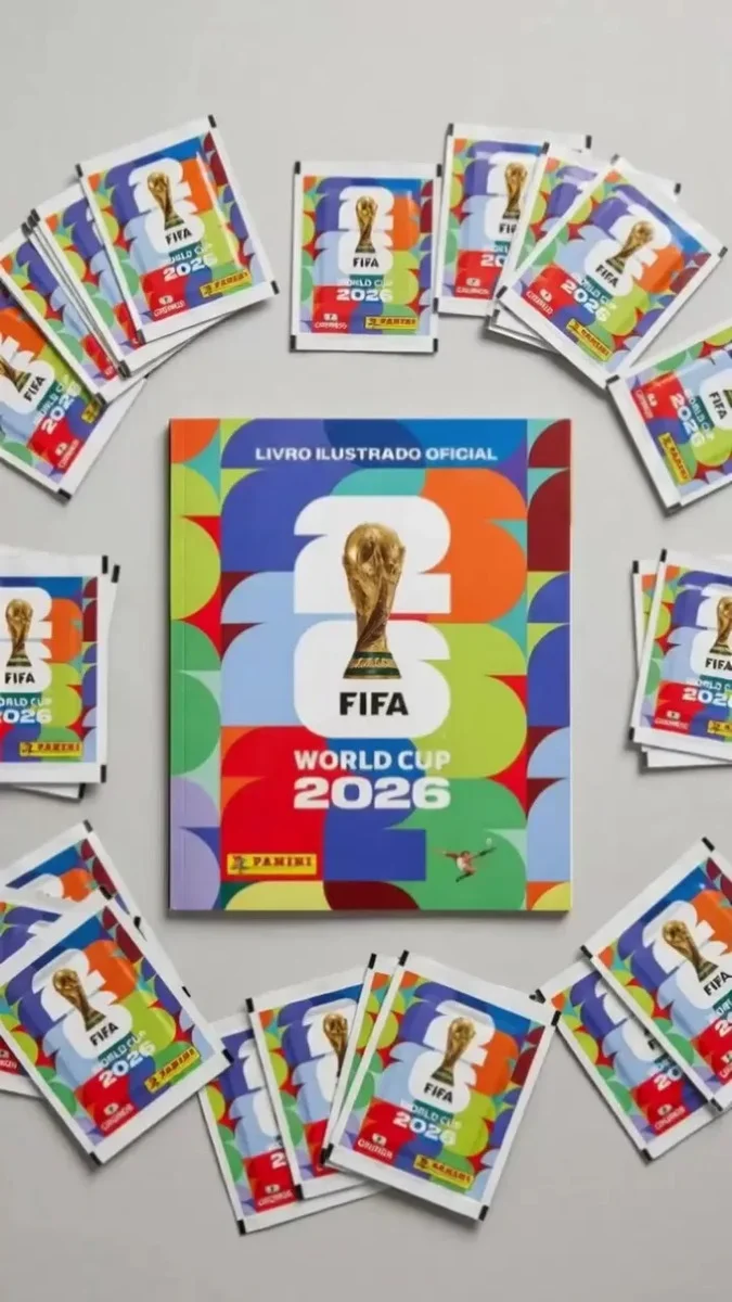 Kit Com 10 Envelopes (70 Cromos) - Copa Do Mundo Fifa 2026