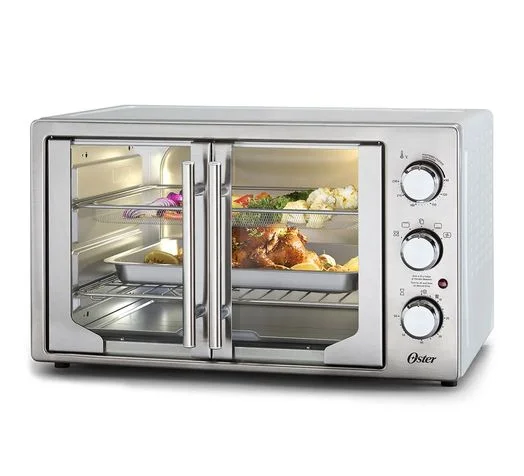 Forno e Fritadeira Sem Óleo Oster 42L French Door 2 em 1