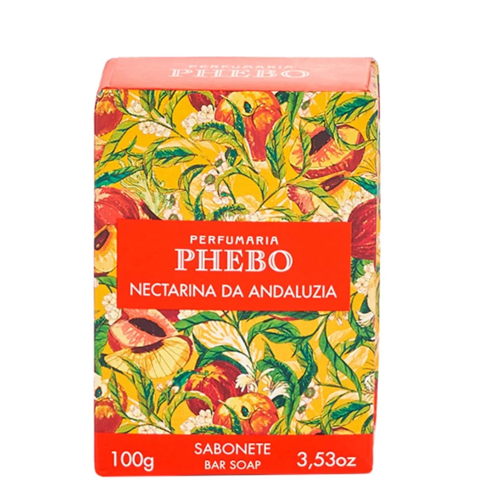 Sabonete em barra Phebo Nectarina da Andaluzia 100g