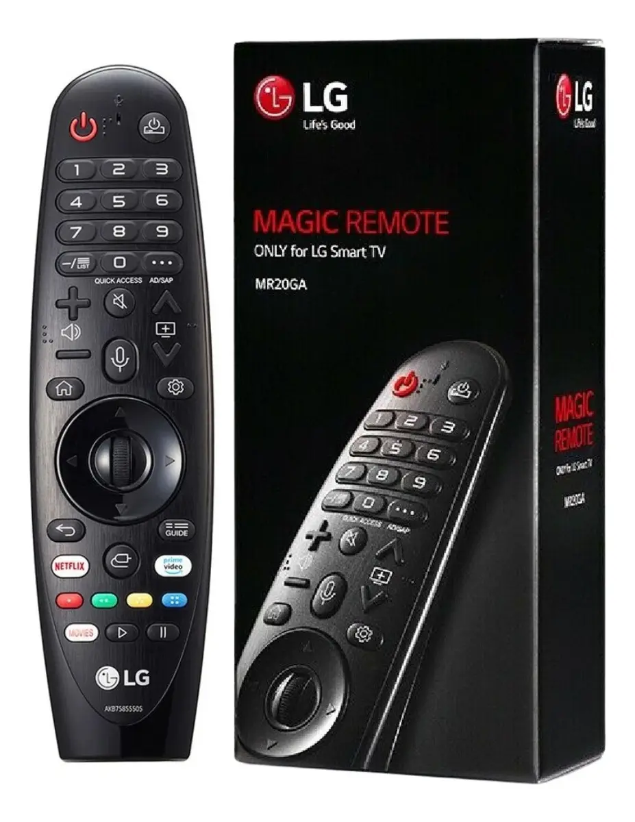 Controle Remoto LG Electronics Do Brasil Ltda. Mr20ga